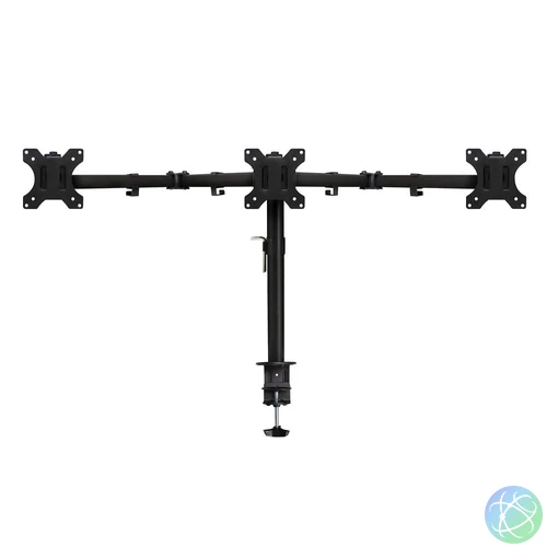 ACT AC8303 Tripple monitor arm 27" Black