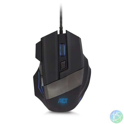 ACT AC5000 Wired Gaming Mouse with illumination Black egér