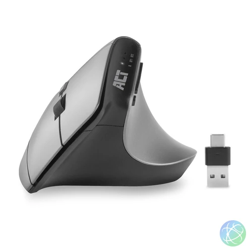 ACT A5515 Ergonomic Wireless Bluetooth Mouse Black egér