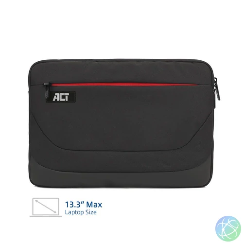 ACT AC8575 Suburb Laptop Sleeve 13,3" Black notebook táska
