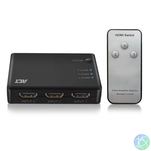 ACT AC7845 4K HDMI Switch 3x1