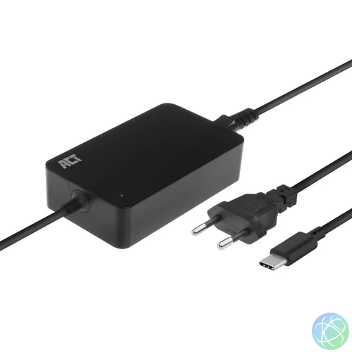 ACT AC2005 USB-C laptop charger with Power Delivery profiles 65W