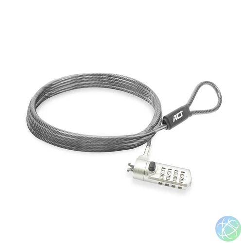 ACT AC9025 Nano Laptop Lock with combination lock
