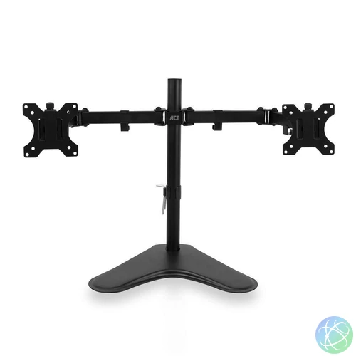 ACT AC8320 Monitor desk stand 2 screens up to 32" VESA Black