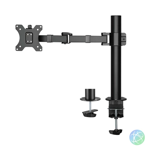 ACT AC8325 Single Monitor Arm Office Solid Pro 10"-32" Black