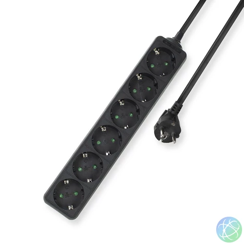 ACT Hálózati Elosztó 6DIN 3m Black