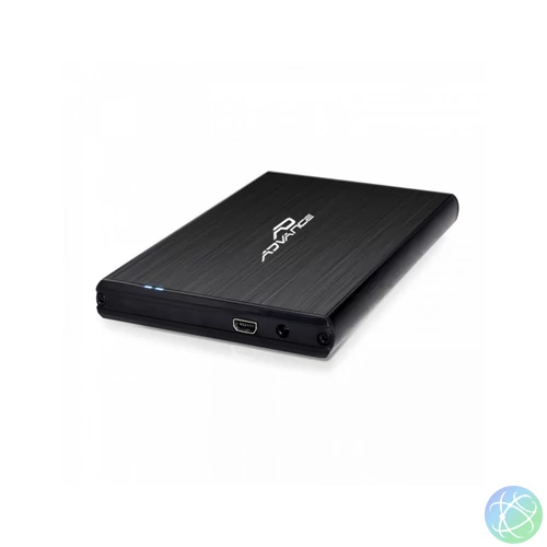 Advance SteelDisk 2,5" USB3.0 Black mobilrack / beépítő keret