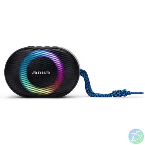 Aiwa BST-330BL Portable Bluetooth Speaker Black/Blue hangszóró