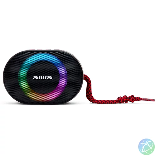 Aiwa BST-330RD Portable Bluetooth Speaker Black/Red hangszóró
