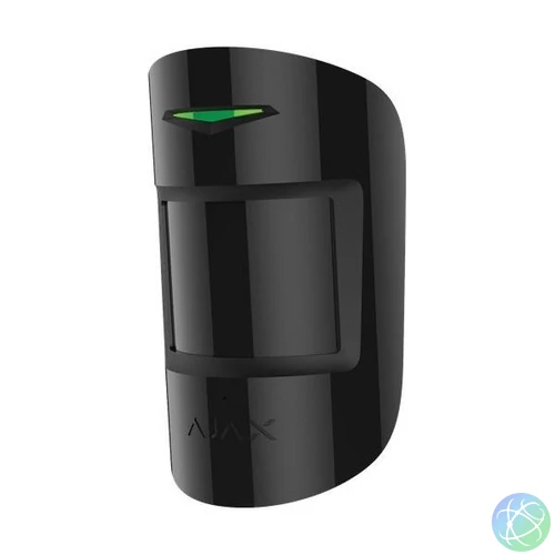 AJAX MotionProtect Plus BL vezetéknélküli kombinált PIR+MW fekete mozgásérzékelő riasztó