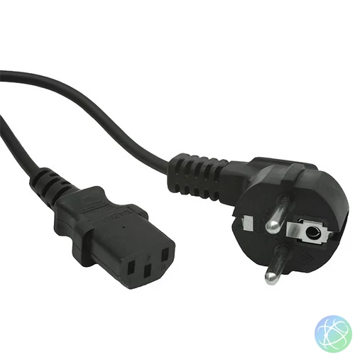 Akyga AK-PC-01C Power Cord PC 1,5m Black kábel
