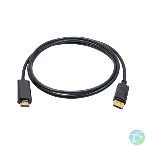 Akyga AK-AV-05 HDMI / DisplayPort cable 1,8m Black kábel