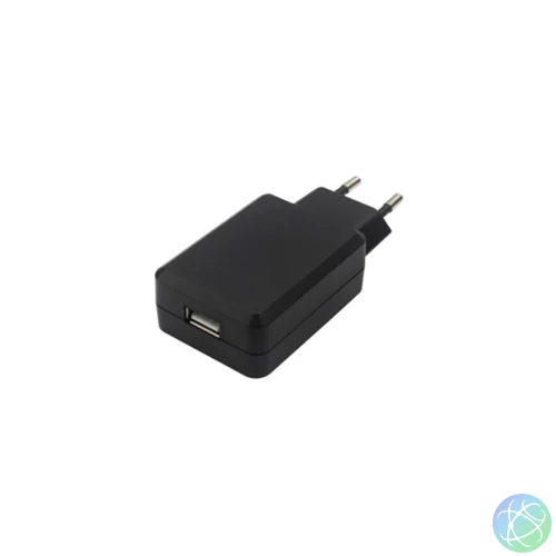 Akyga AK-CH-06 USB Adapter 100-240V/5V/2.1A 1USB Black töltő