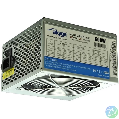 Akyga 600W AK-B1-600 tápegység