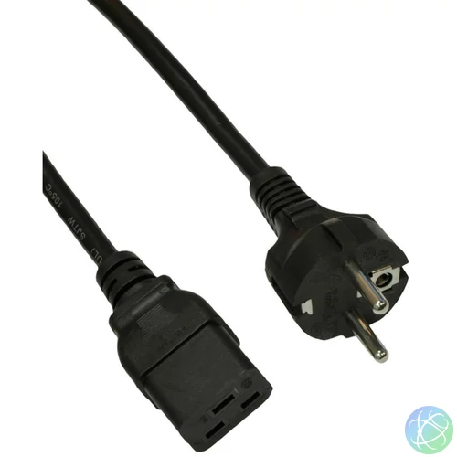 Akyga AK-UP-01 Power Cord Cable 1,8m Black kábel