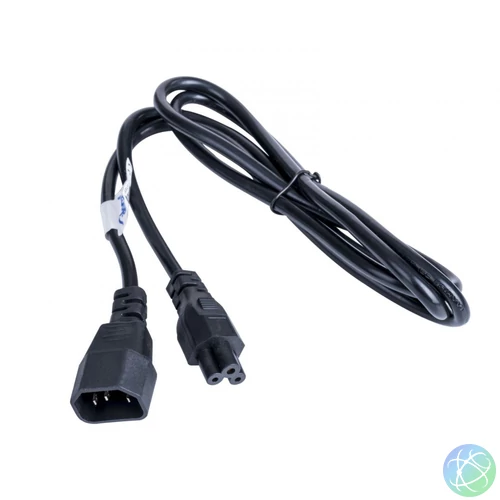 Akyga AK-NB-09A Clover Leaf cable 1,5m Black kábel