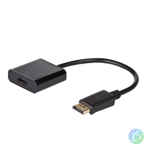 Akyga AK-AD-11 HDMI-F/DisplayPort-M Converter Black speciális átalakító