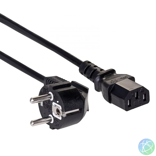 Akyga AK-PC-05C Power Cable CU CEE 7/7 / IEC C13 5m kábel
