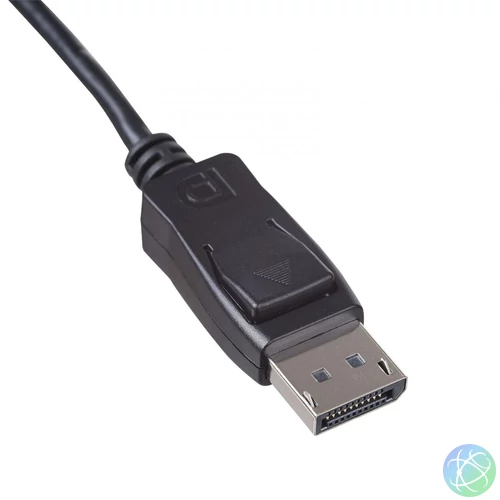 Akyga AK-AV-15 DisplayPort / miniDisplayPort cable 1,8m Black kábel