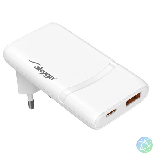 Akyga AK-CH-31 65W Wall Charger White töltő