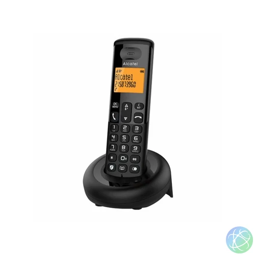 Alcatel E160 Dect Black telefon