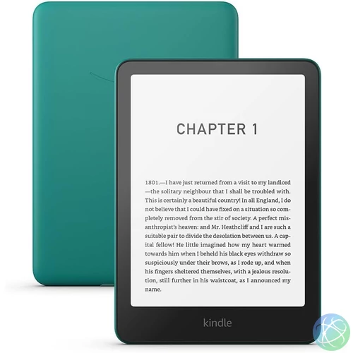 Amazon Kindle Paperwhite (2024) 7" E-book olvasó 16GB Metallic Jade (Reklámos verzió)