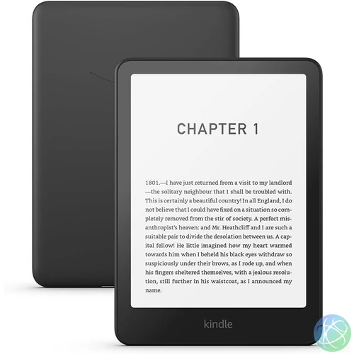 Amazon Kindle Paperwhite (2024) 7" E-book olvasó 16GB Metallic Black (Reklámos verzió)