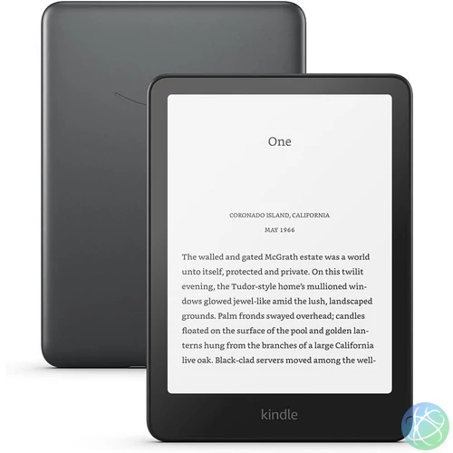 Amazon Kindle Paperwhite (2024) 7" E-book olvasó 32GB Metallic Black (Reklám mentes)