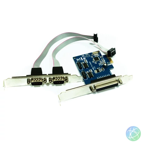 Approx APPPCIE1P2S Parallel/Serial PCI-E Card bővítőkártya