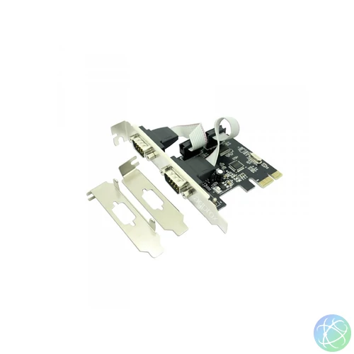 Approx Two Serial Ports PCI-E Card bővítőkártya