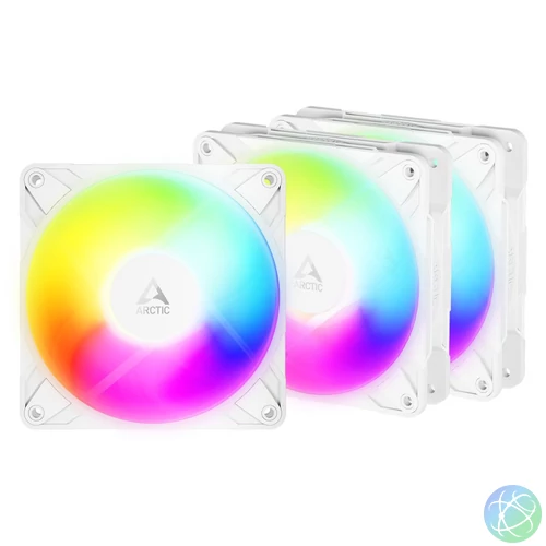 Arctic P12 Pro Reverse A-RGB White (3 pack)