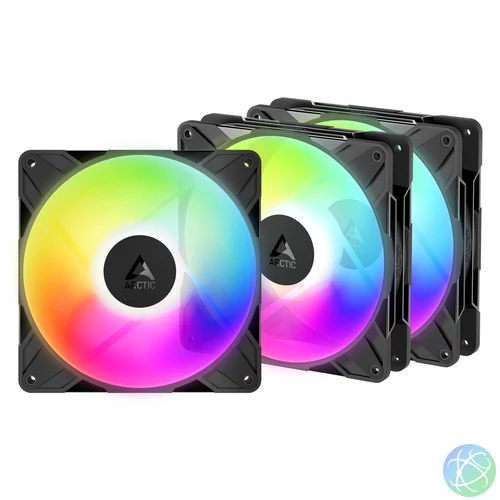 Arctic P14 Pro Reverse A-RGB Black (3 pack)