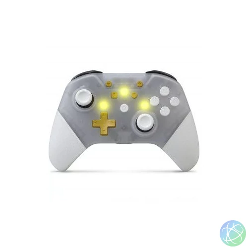 ARMOR3 NuChamp Nintendo Switch Gamepad White/Transparent