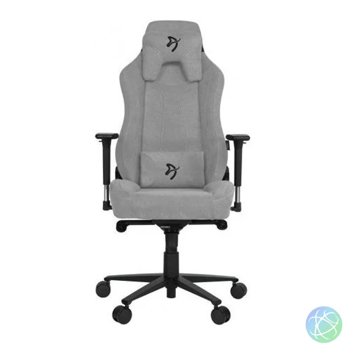 Arozzi Vernazza Soft Fabric Gaming Chair Light Grey gaming szék