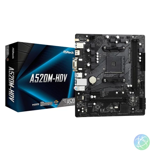 ASRock A520M-HDV alaplap