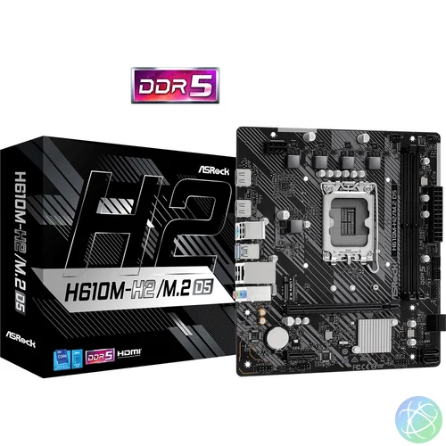 ASRock H610M-H2/M.2 D5 alaplap