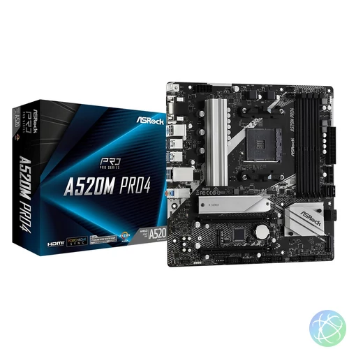 ASRock A520M PRO4 alaplap
