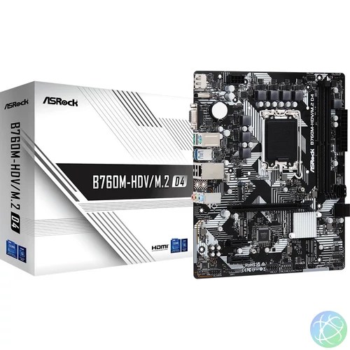 ASRock B760M-HDV/M.2 D4 alaplap