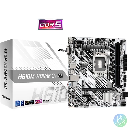 ASRock H610M-HDV/M.2+ D5 alaplap