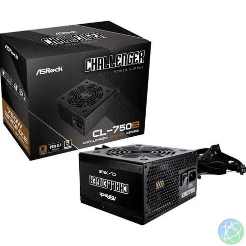 ASRock 750W 80+ Bronze Challanger CL-750B tápegység