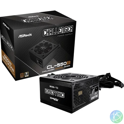 ASRock 550W 80+ Bronze Challenger CL-550B tápegység