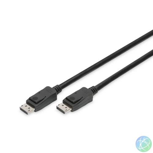 Assmann DisplayPort connection cable, DP 1m Black kábel