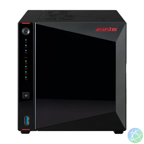 Asustor NAS AS5404T (4GB) (4xHDD + 4xM.2 SSD) hálózati tárolóegység (NAS)