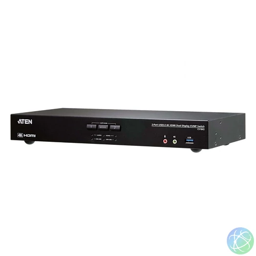 ATEN 2-Port USB 3.0 4K HDMI Dual Display KVMP Switch