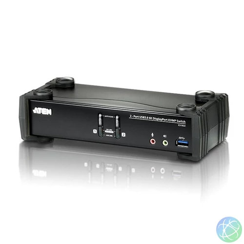 ATEN 2-Port USB 3.0 4K DisplayPort KVMP Switch