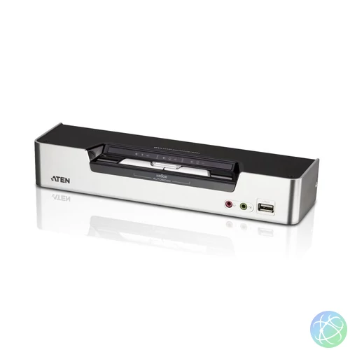 ATEN 2-Port USB DVI Dual Link Dual Display/Audio KVMP Switch