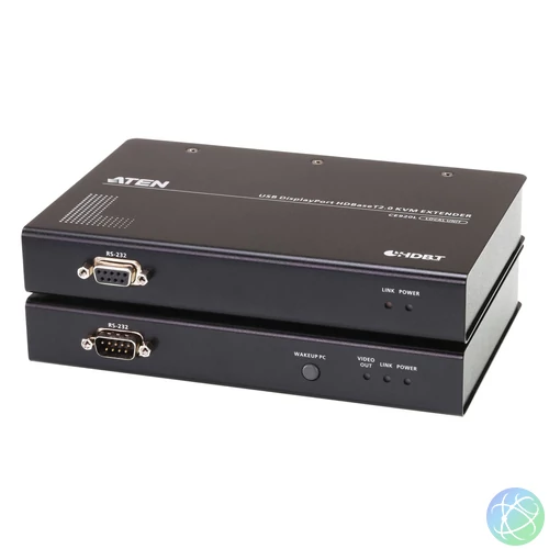 ATEN CE920 USB DisplayPort HDBaseT 2.0 KVM Extender (4K@100 m) speciális átalakító
