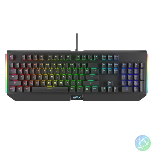 Avax FS01 Full size Gaming Keyboard Black HU billentyűzet