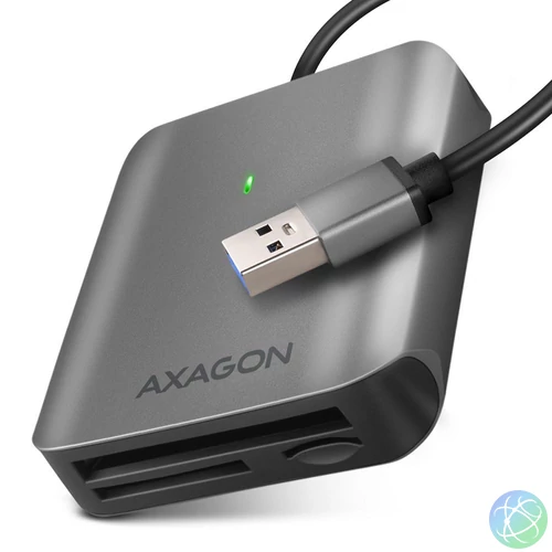 AXAGON CRE-S3 SUPERSPEED USB-A UHS-II Card Reader Black kártyaolvasó
