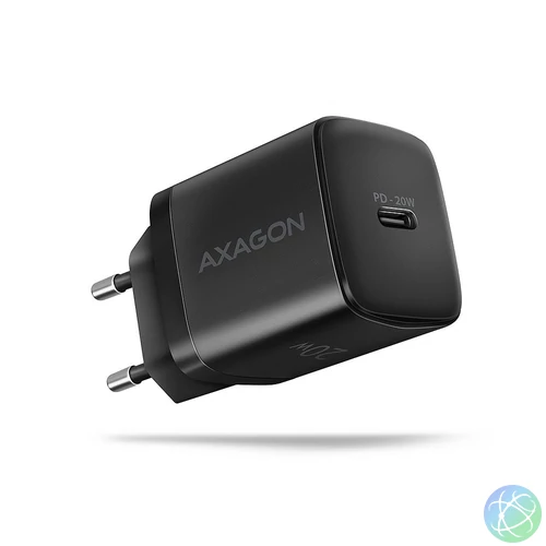 AXAGON ACU-PD20 PD3.0 & QC4+ Wall Charger 20W Black töltő